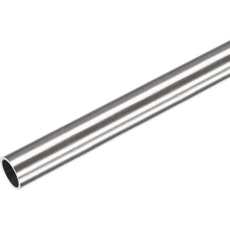 sourcing map 304 Inox Acier Rond Tube 12mm Diamètre Externe 1mm Paroi