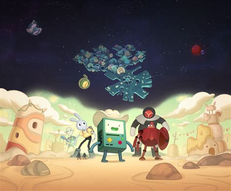 King of OOO: Adventure Time: Distant Lands - BMO key art...