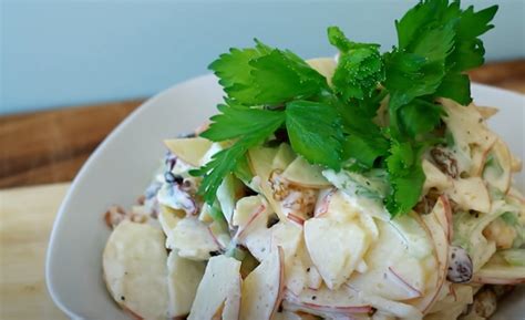 Apple Celery Salad with Yogurt Dressing Recipe | Recipes.net