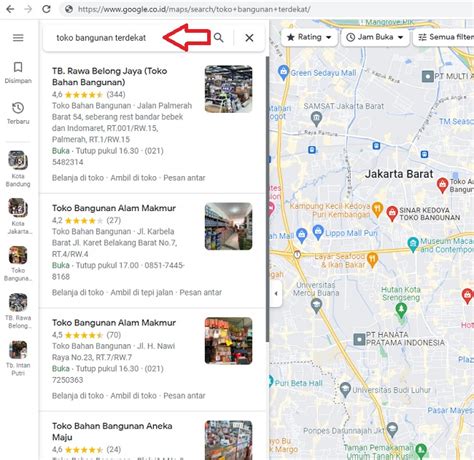 Toko Bangunan Terdekat dari Lokasi saya Sekarang - Kicaumania.net