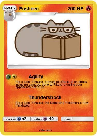 Pokémon Pusheen 504 504 Agility My Pokemon Card