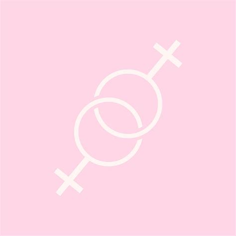 Lesbian Couple Symbol Graphic Illustration Free Vector Rawpixel