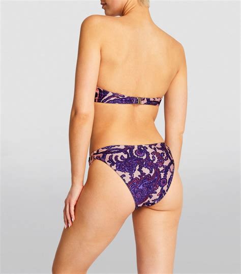 Womens ZIMMERMANN Purple Tiggy Balconette Bikini Top Harrods UK