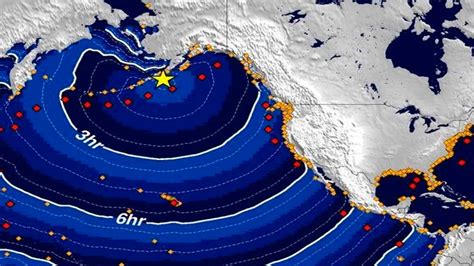 Pequeñas Olas En Alaska Tras Alerta De Tsunami Por Fuerte Sismo N Digital