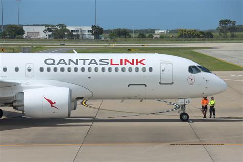 Qantaslink Airbus A220 300 VH X4B Flightaware Live Flickr