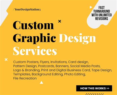 Bring Your Ideas To Life With Custom Graphic Design Perfect For Any