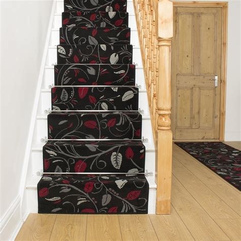 Vine Black Stair Runners Stair Carpet Runners From Carpet Runners Uk Uk