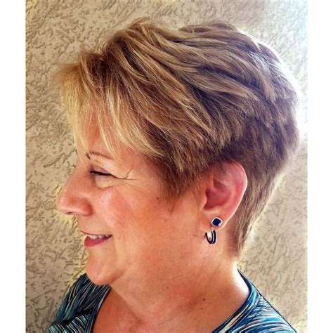 Short Pixie With Summer Blonde Hilites Dimensional Blonde Blonde Color Short Pixie
