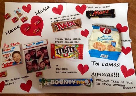Подарок маме на день рождения своими руками: оригинальный подарок от ...