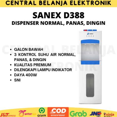 Jual Dispenser Galon Bawah Sanex D Dispenser Air Galon Bawah Sanex