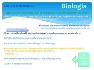 Biocenosis PPT