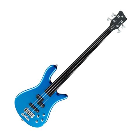 DISC Warwick Rockbass Streamer LX Fretless Bass Metallic Blue Gear4music