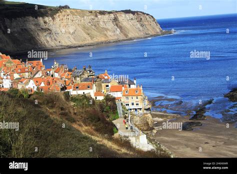 Robin Hoods Bay - England Stock Photo - Alamy