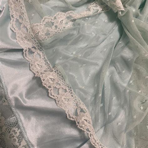 Mint Green Blue Lingerie Top Double Lined Super Depop