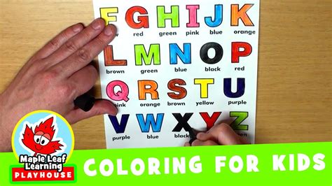 Abc Coloring Youtube Coloring Pages For Kids Numbers Coloring Abc