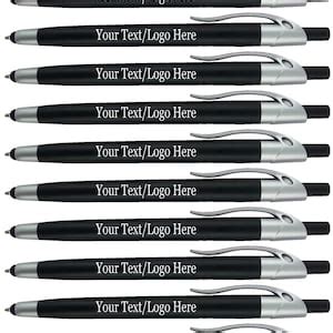 300 Personalized Business Pens Bulk Custom Text Promotional Marketing