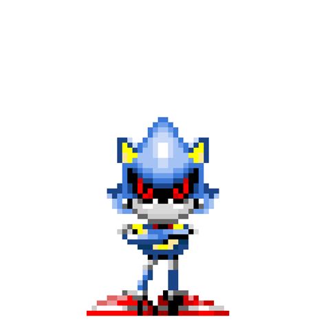 Metal sonic pixel art