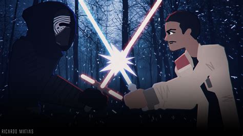 Kylo Ren Vs Finn Pivot Version By Xpzico On Deviantart