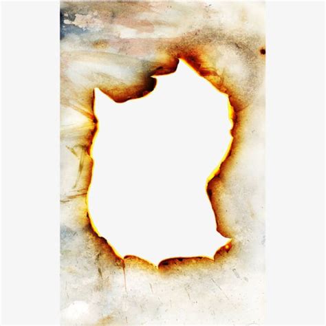Burning Paper Clipart Transparent Background, Burning Paper, Burnt ...