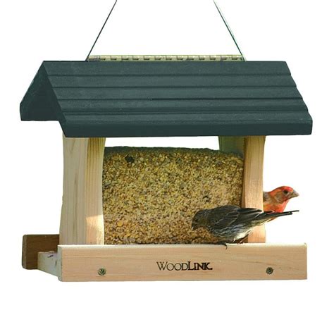 Shop WoodLink Cedar Hopper Bird Feeder at Lowes.com