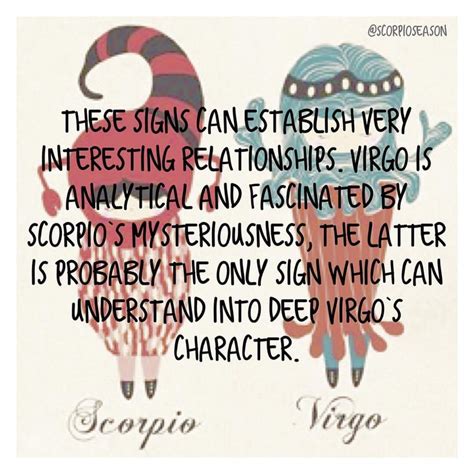 scorpioseason | Virgo and scorpio, Virgo relationships, Virgo scorpio compatibility