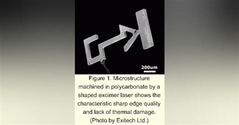 Excimer lasers machine novel microstructures | Laser Focus World 