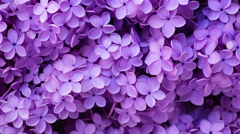 Background Of Violet Lilac Flowers A Captivating Display Of Natural ...