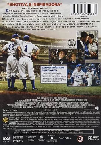 42 La Verdadera Historia De Leyenda Del Deporte Pelicula Dvd En Venta