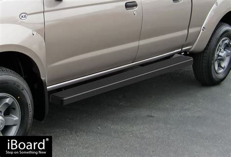 IBoard Stainless Steel 5 Running Boards Fit 99 04 Nissan Frontier Crew