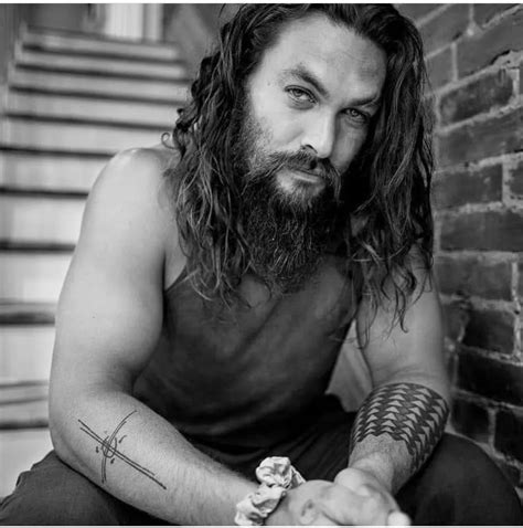 Jason Momoa Khal Drogo Jason Momoa Shirtless Harley Bikes Man Crush American Actors Bearded