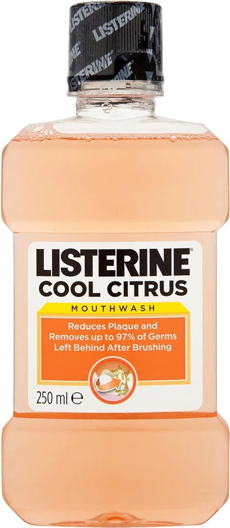 Listerine Antiseptic Mouthwash Citrus 250ml Uk Health