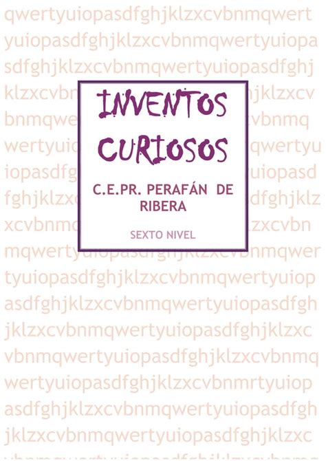 Inventos Curiosos Pdf Descarga Gratuita