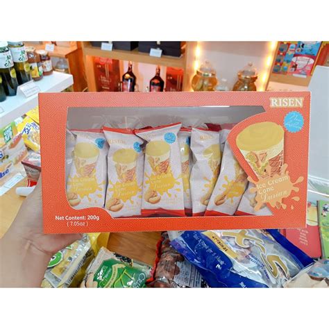 Bánh Risen Ốc Quế Vị Sầu Riêng Mỹ – Hộp 200g | Shopee Việt Nam