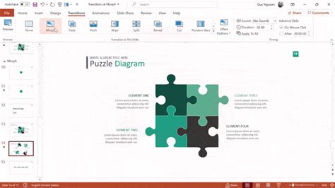 Hiệu ứng Morph Trong Powerpoint Cách Cài đặt Và Hướng Dẫn Sử Dụng Chi