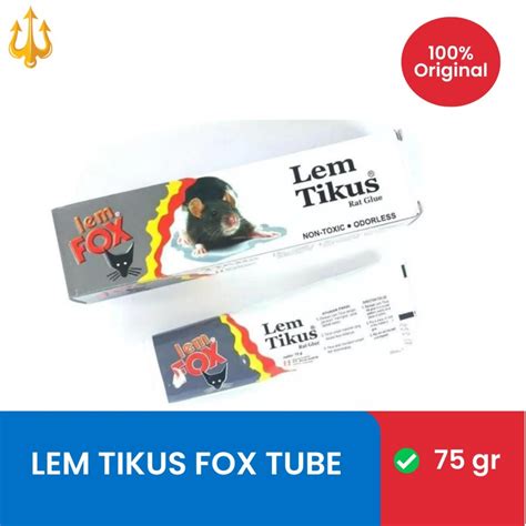 Jual Lem Tikus Fox Gr Kemasan Tube Original Shopee Indonesia