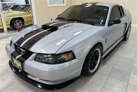 For Sale Ford Mustang Gt Coupe Satin Silver Black Stripes