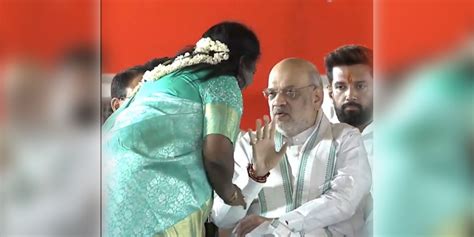 Tamilisai Soundararajan Amit Shah And The Viral Video Tfipost