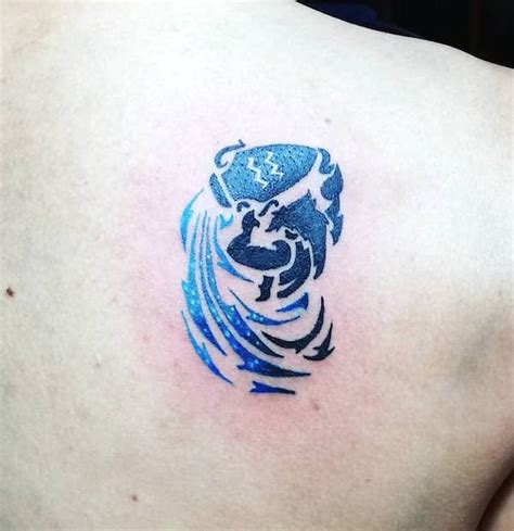 Update 71+ aquarius tattoo designs for men latest - in.coedo.com.vn