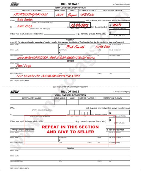 California Department Of Motor Vehicles Form Reg 256 Webmotor Org