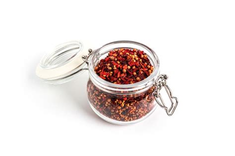 Premium Photo | Red spices isolated on a white background