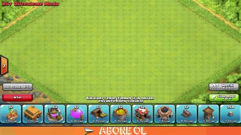 Clash Of Clans Seviye K Y Binas Ganimet Ve Kupa D Zeni Youtube