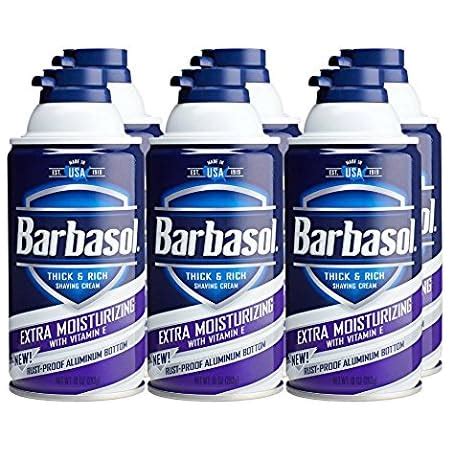 Amazon Barbasol Extra Moisturizing Thick And Rich Shaving Cream