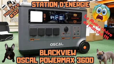 Blackview Oscal Powermax Station D Energie Prix Mini Wh Lifepo