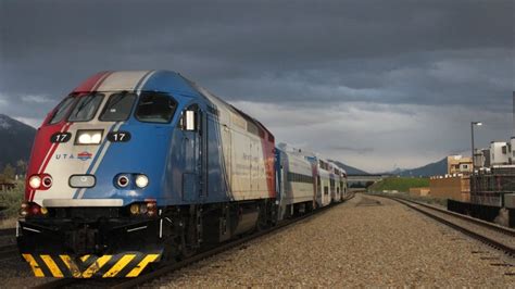 HD UTA Frontrunner Trains YouTube