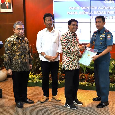 Percepat PTSL Kementerian ATR BPN Sertipikatkan Tanah Pemda TNI Dan