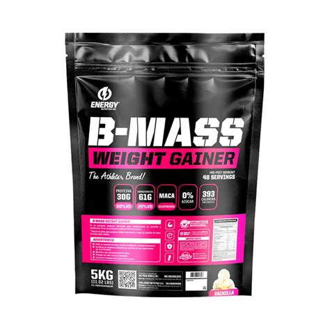 Ripley PACK ENERGY NUTRITION B MASS 5KG VAINILLA CREATINA 500GR