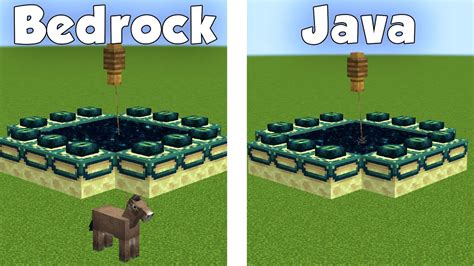 Java Vs Bedrock Youtube