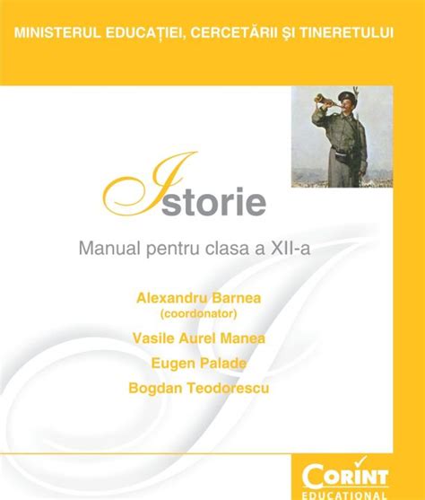 Istorie Manual Pentru Clasa A Xii A Alexandru Barnea Proeducatie