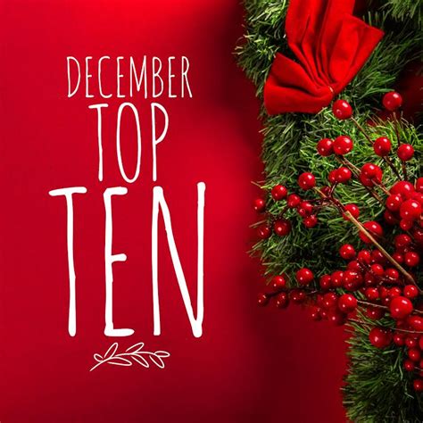 The December Top Ten – The Write Teacher(s)