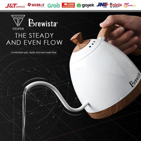 Jual Brewista Gooseneck Kettle Electric Ml Teko Kopi Elektrik